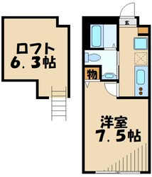 エクセルコート鶴間の物件間取画像